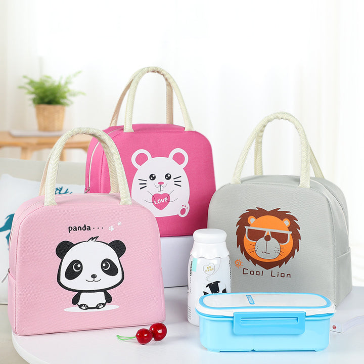 Insulated Lunch Bag with Playful Fox Design Bowlift