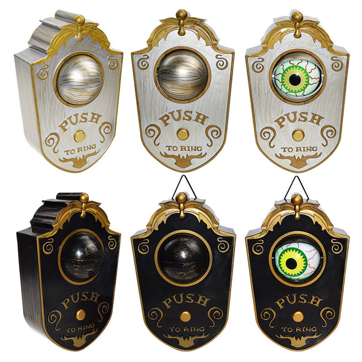 Spooky Eyeball Doorbell Prop Bowlift