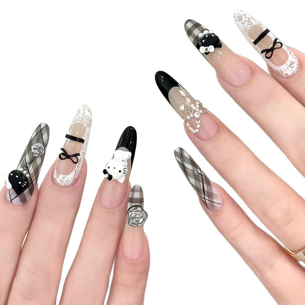 Press-On Leopard Print Nail Tips