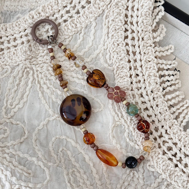 Beaded Charm Phone Strap Bowlift 1790135472