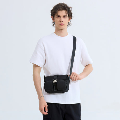 Functional Crossbody Messenger Bag Bowlift
