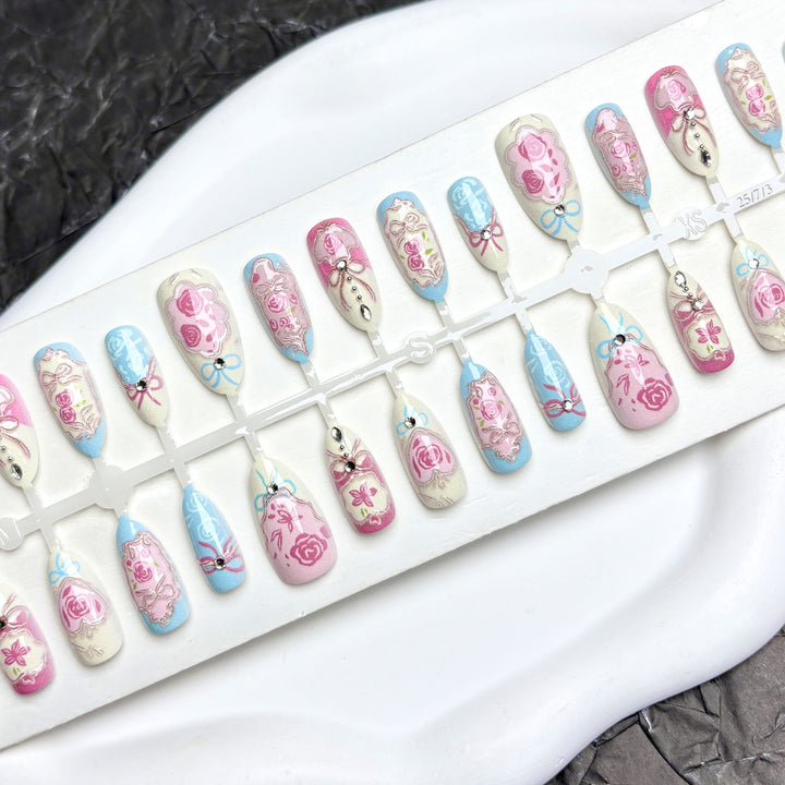 Elegant Ombre Art Press-On Nails