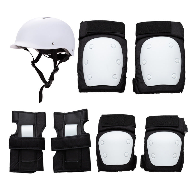 Multi-Sport Protective Gear Set with Safety Helmet Bowlift