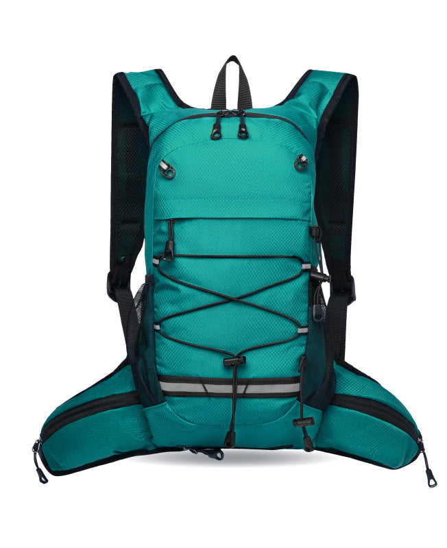 Sporty backpack with breathable mesh inserts and elastic carrying straps Bowlift
