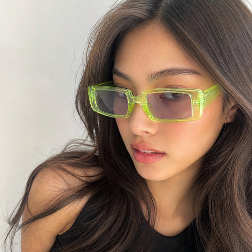 Women oversized sunglasses with fashionable frame Bowlift