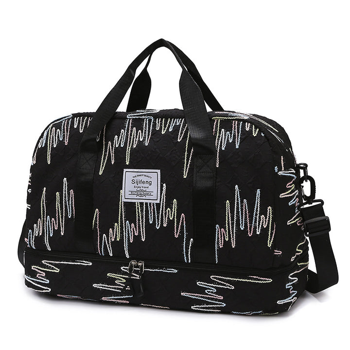 Lightweight Quilted Travel Duffel Bag