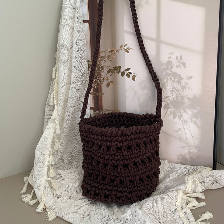 Macrame Handbag in Boho Style Bowlift