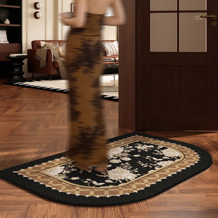 Elegant Textured Area Mat