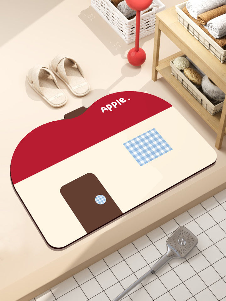 Fun Hamburger-Themed Bath Mat Bowlift