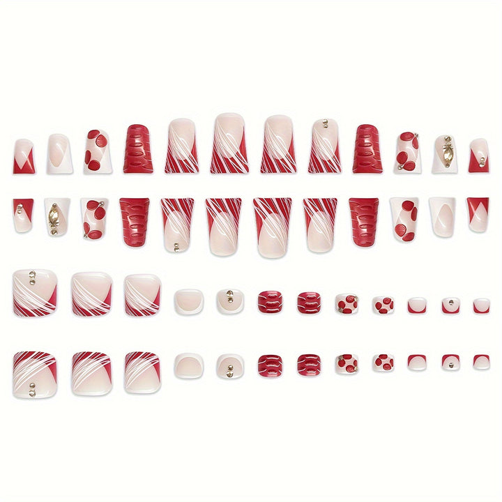 Decorative Rhinestone Pedicure Set Bowlift