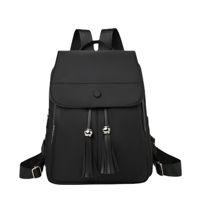 Stylish Backpack with Tassels Bowlift