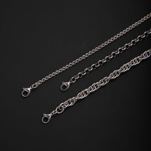 Textured Chain Link Bracelet Bowlift