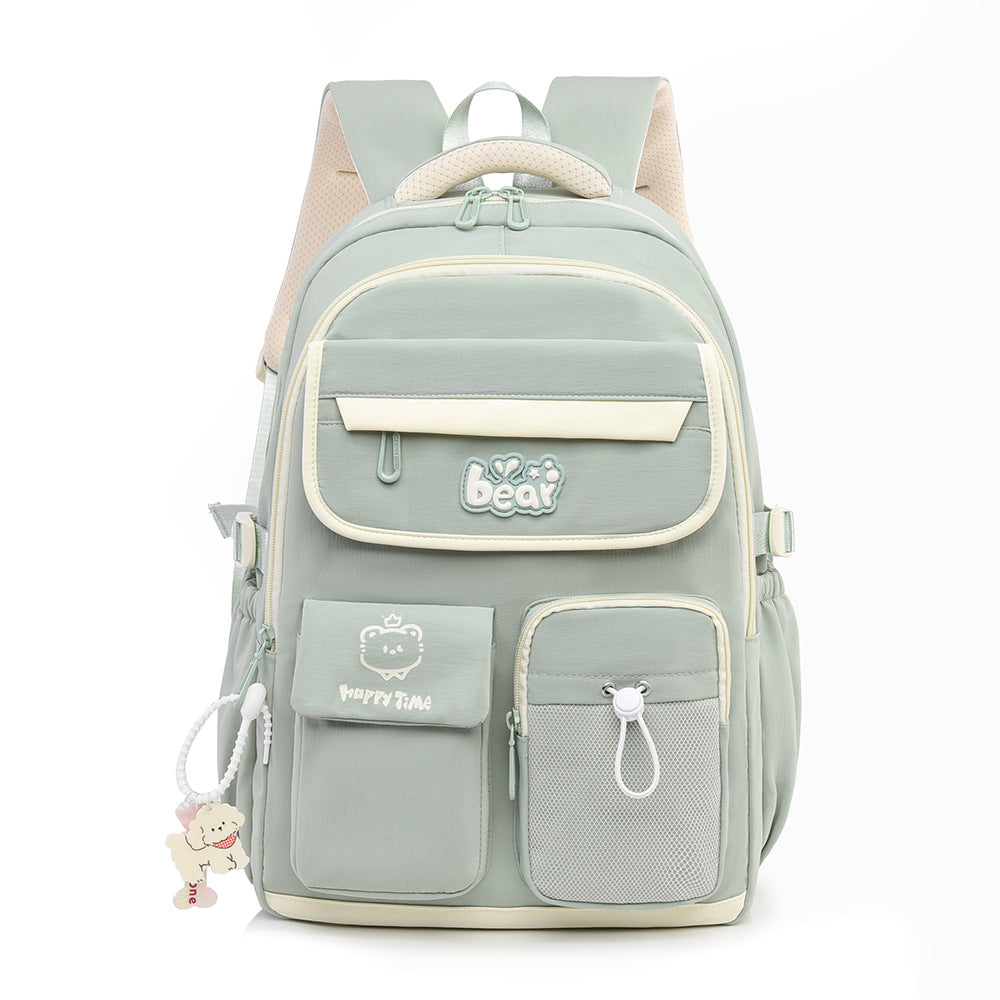 Playful Character-Themed Backpack Bowlift