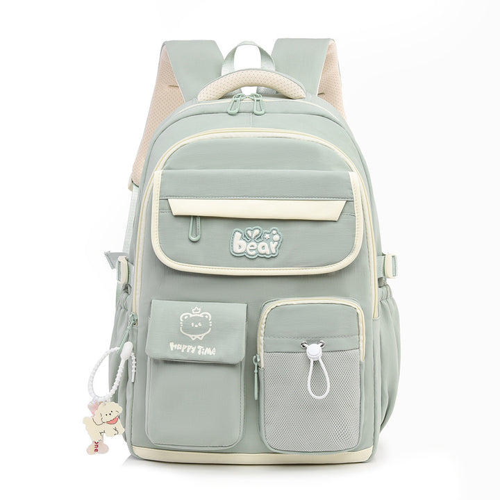 Playful Character-Themed Backpack Bowlift