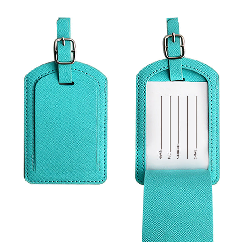 Women Luggage Tag with Sturdy Attachment Strap Bowlift