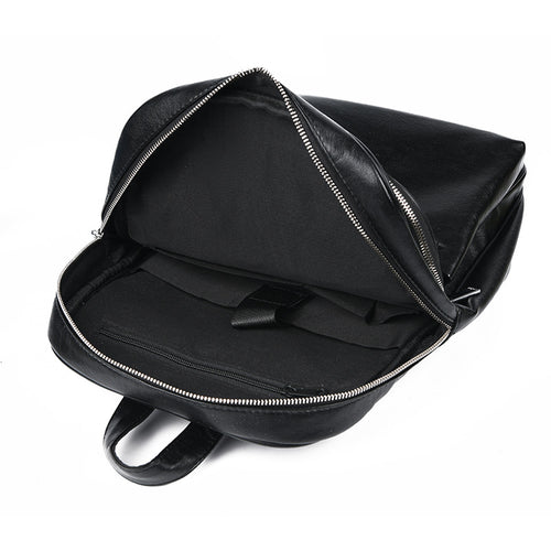 Elegant Leather Backpack Bowlift