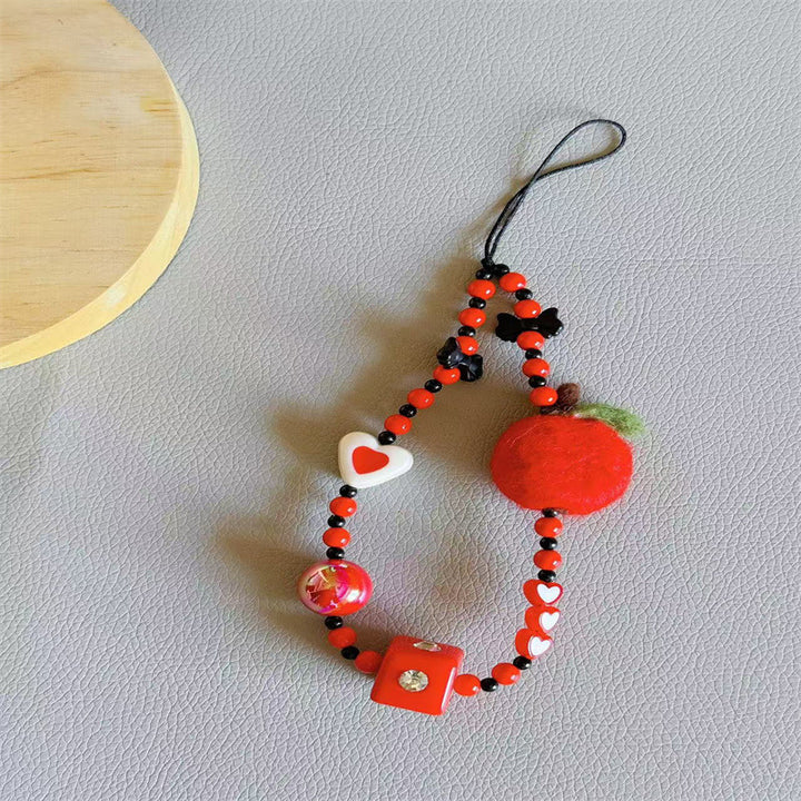 Playful Beaded Phone Charm Bowlift