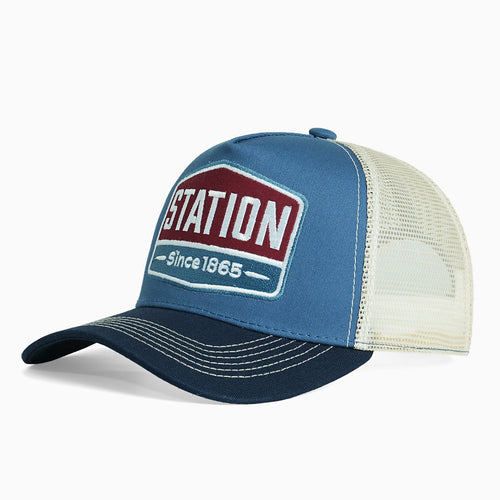 Women Breathable Trucker Cap with Vintage Design Bowlift