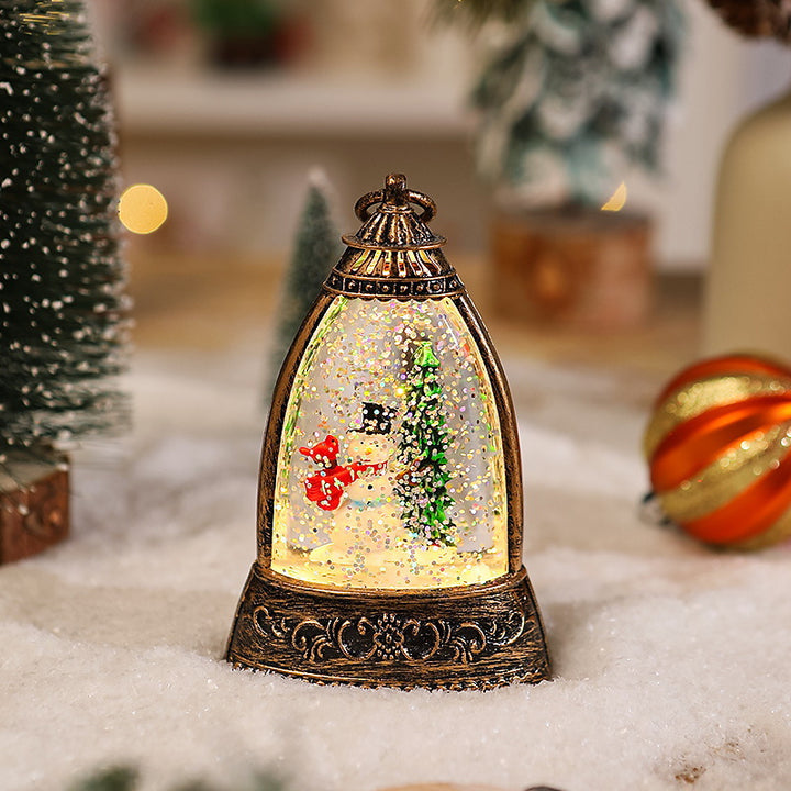Nostalgic Snow Globe Lantern Bowlift