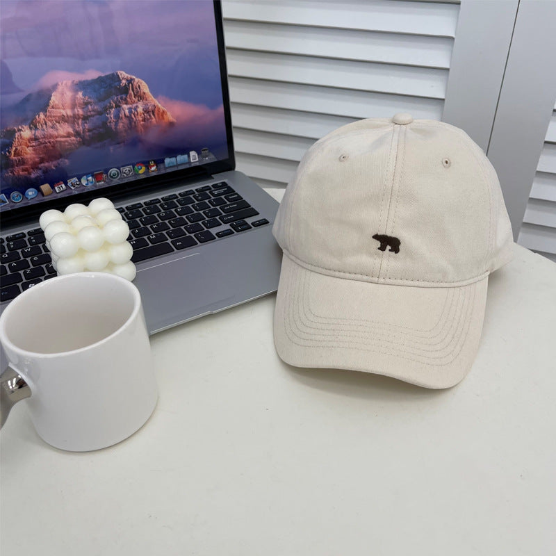 Women's Casual Cotton Embroidered Baseball Cap Bowlift