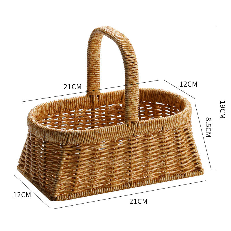 Unisex Handwoven Leisure Bag with Funny Design Bowlift