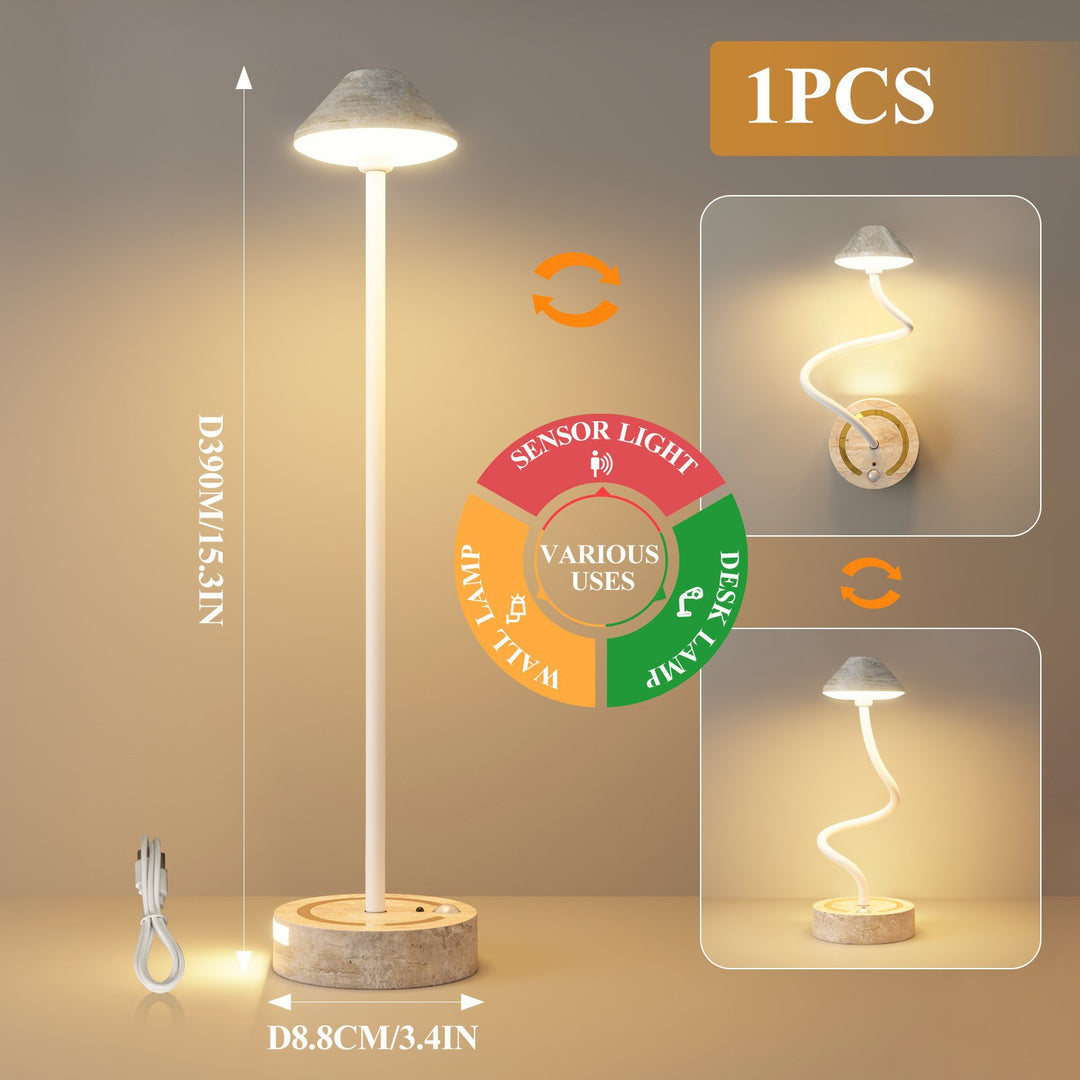 Versatile Sensor Table and Wall Lamp
