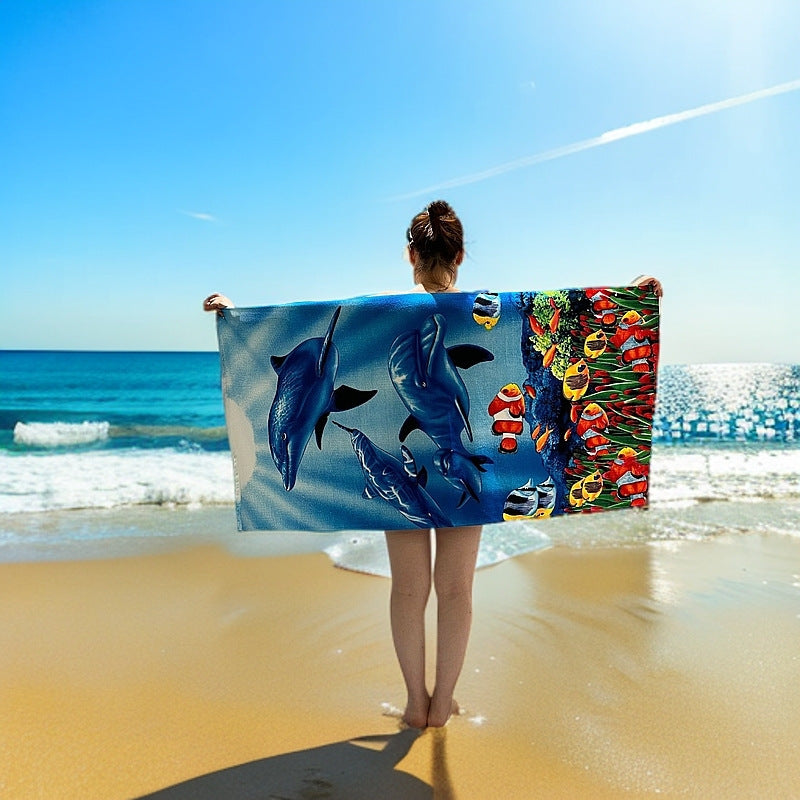 Artistic Beach Towel Bowlift