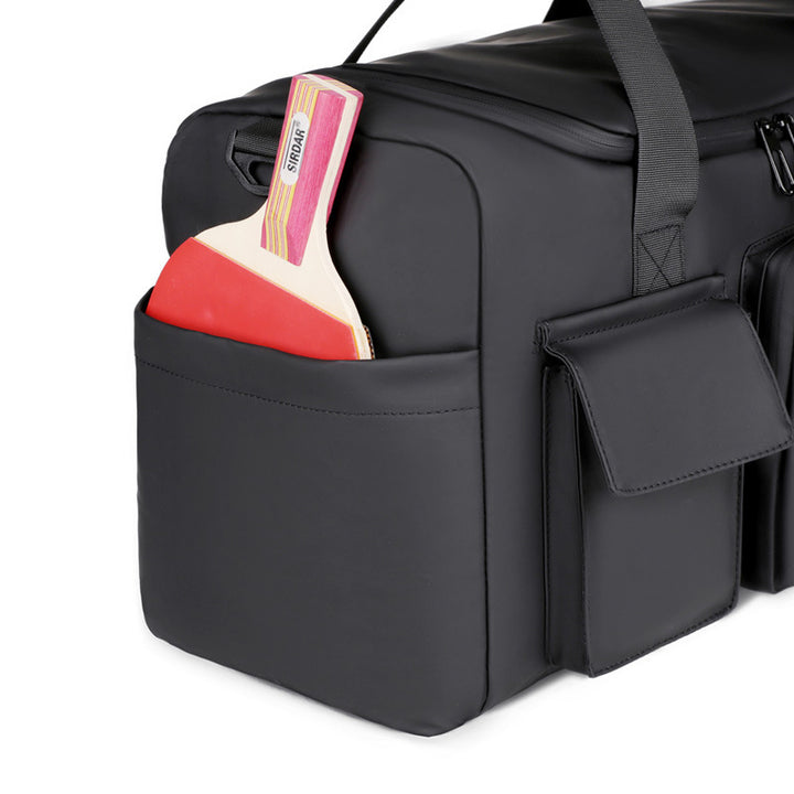 Men's Multifunctional Sports Travel Bag with Innovative Compartment Structure Bowlift