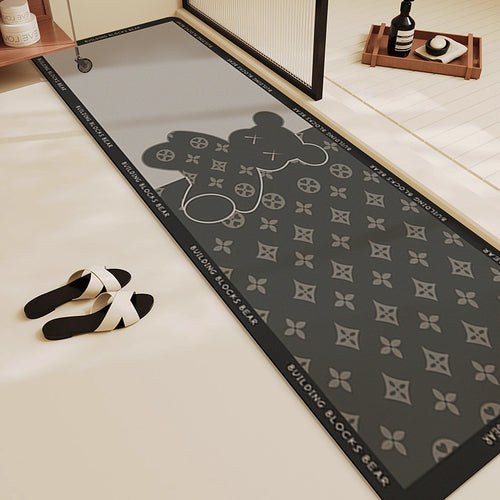 Cartoon-Themed Runner Mat
