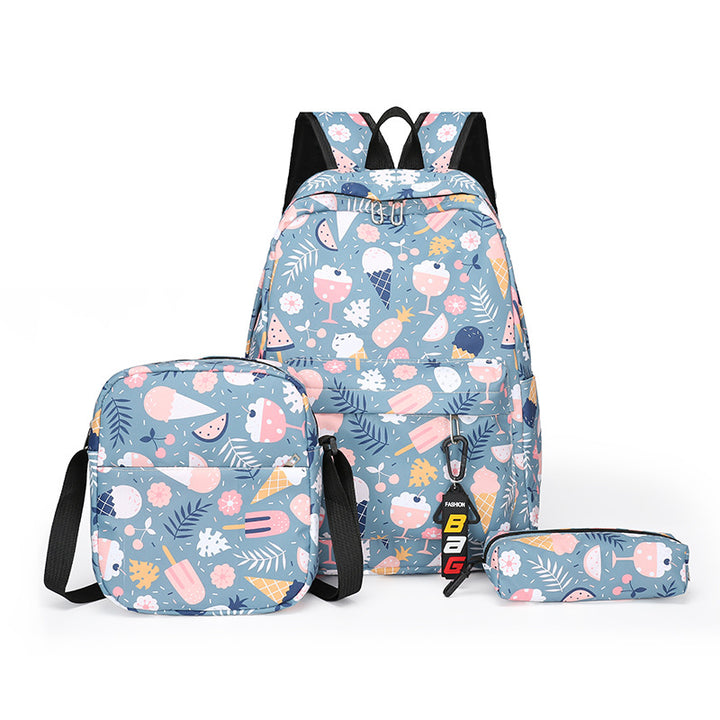Backpack set with practical shoulder bag and pencil case Bowlift