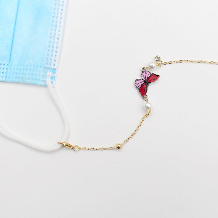 Enchanting Butterfly Eyewear Chain Holder Bowlift