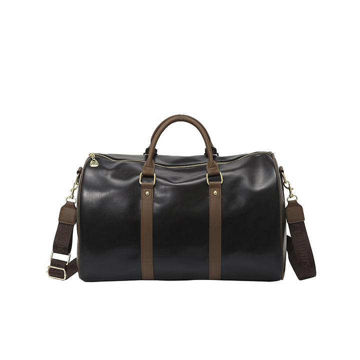 Premium Leather Travel Duffle Bag Bowlift