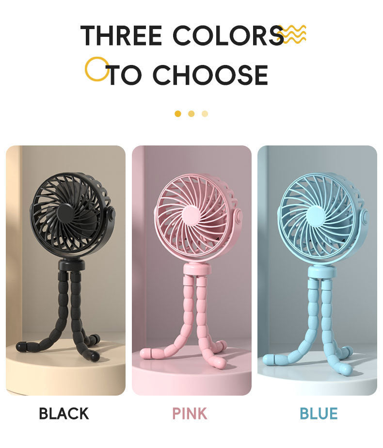 Ladies flexible table fan with movable tripod Bowlift