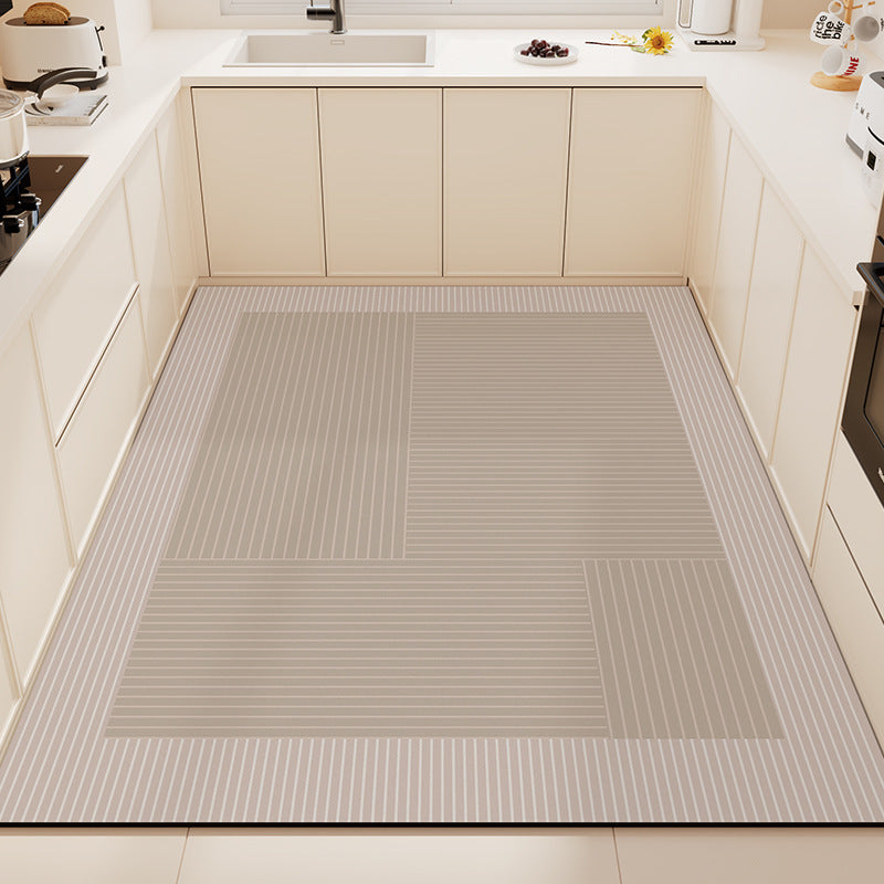 Playful Animal-Themed Non-Slip Kitchen Mat