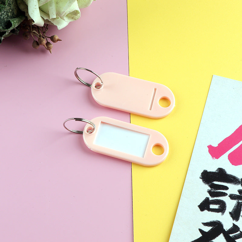 Unisex Label Tag with Clear View Window Bowlift