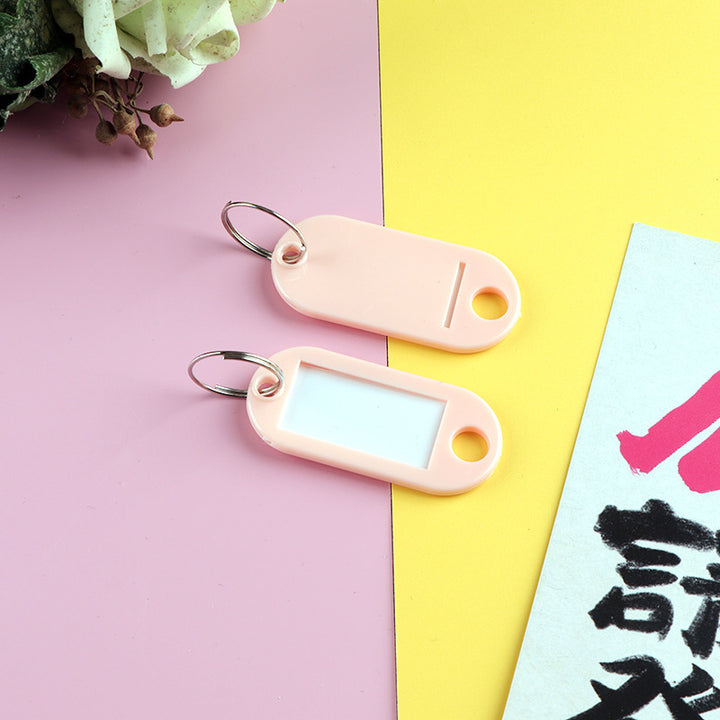 Unisex Label Tag with Clear View Window Bowlift