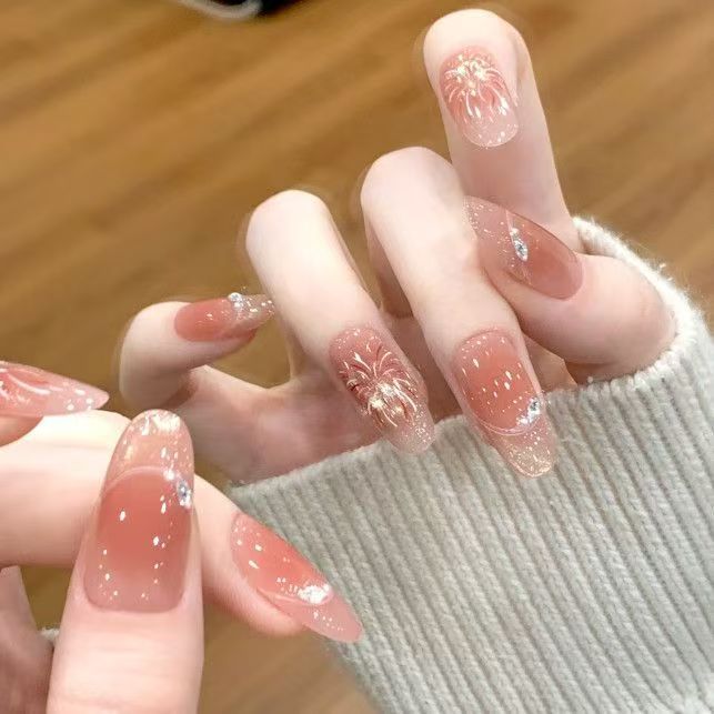 Premium Glittering Nail Art Set Bowlift