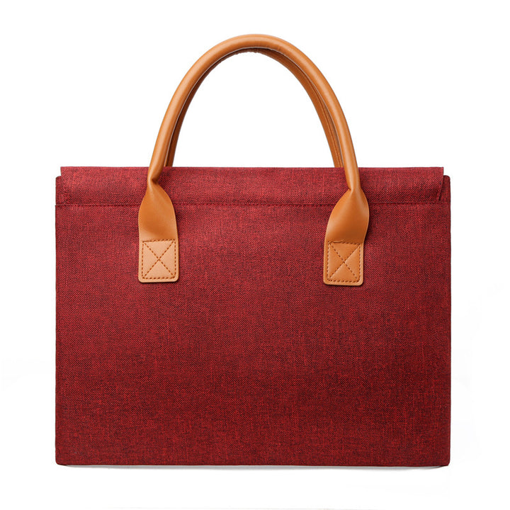 Elegant Laptop Bag with Practical Carrying System Bowlift
