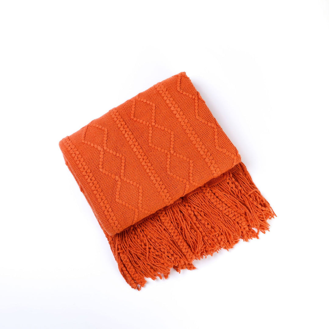 Textured Knit Scarf Bowlift