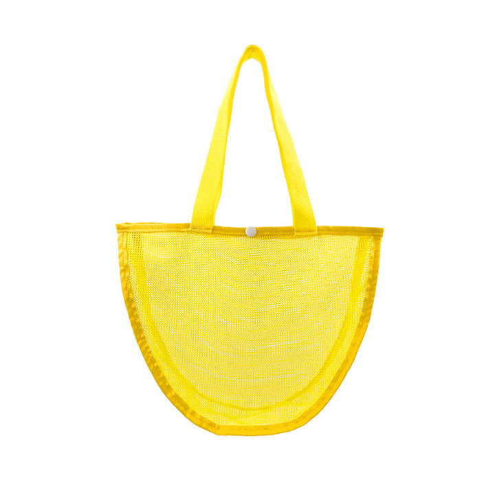 Durable mesh beach bag with wide straps Bowlift