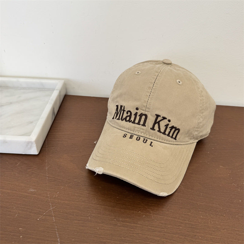 Men's Casual Camo Print Baseball Cap Bowlift