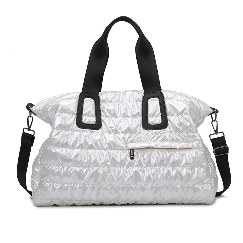 Stylish Puffer Weekender Tote