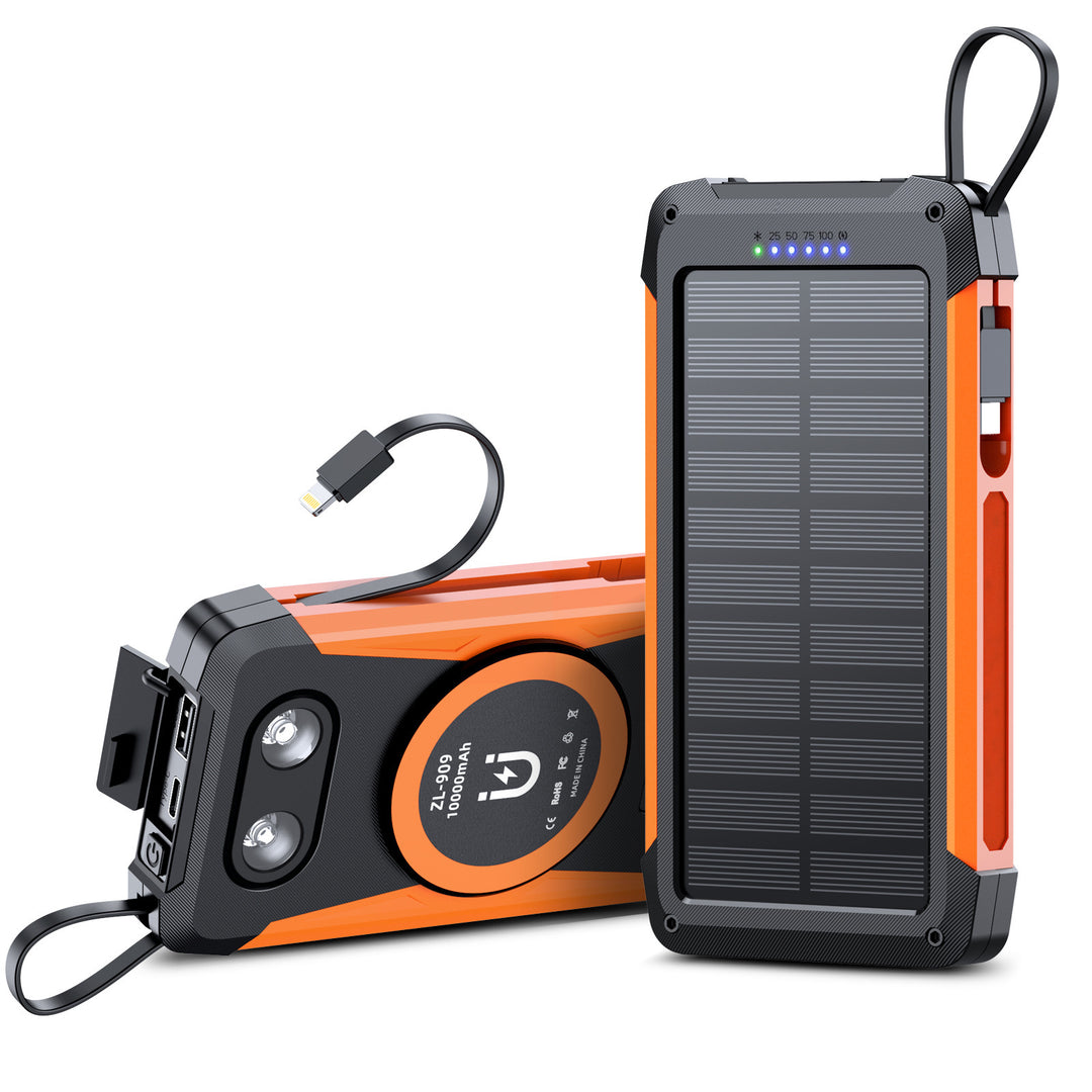 Solar Power Bank with Fast Charging from Bowlift