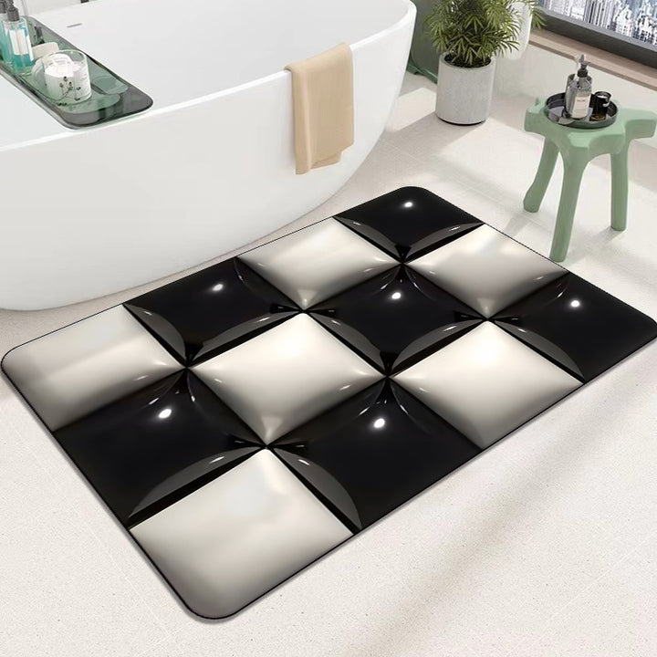 Cute Cartoon Cat Shape Bath Mat Bowlift