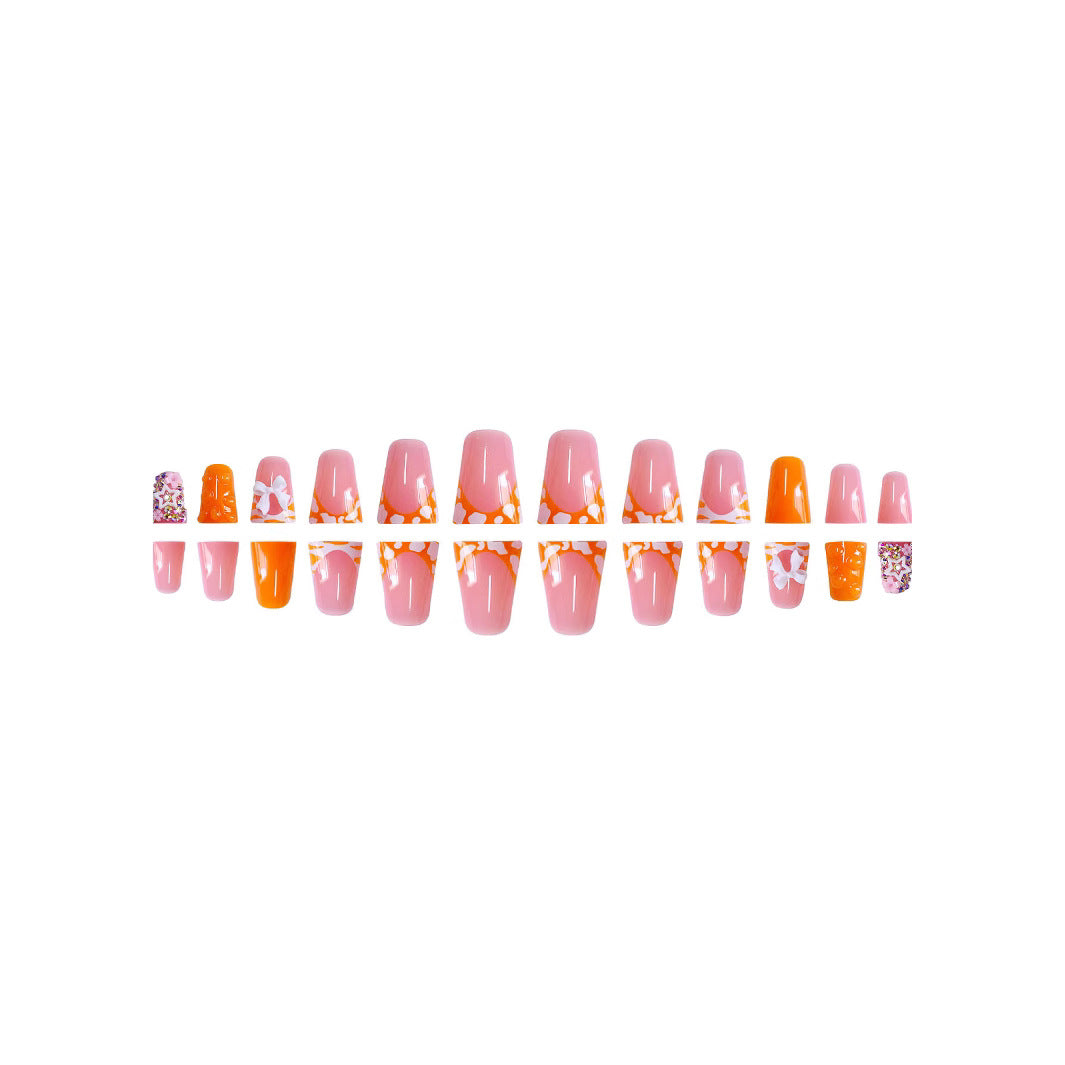 Creative Themed Press-On Nails Bowlift