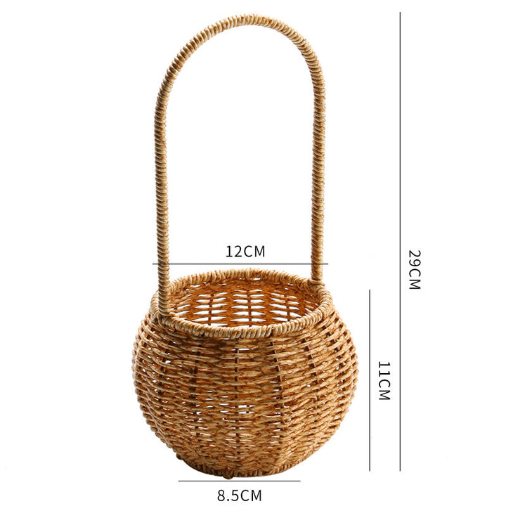 Unisex Handwoven Leisure Bag with Funny Design Bowlift