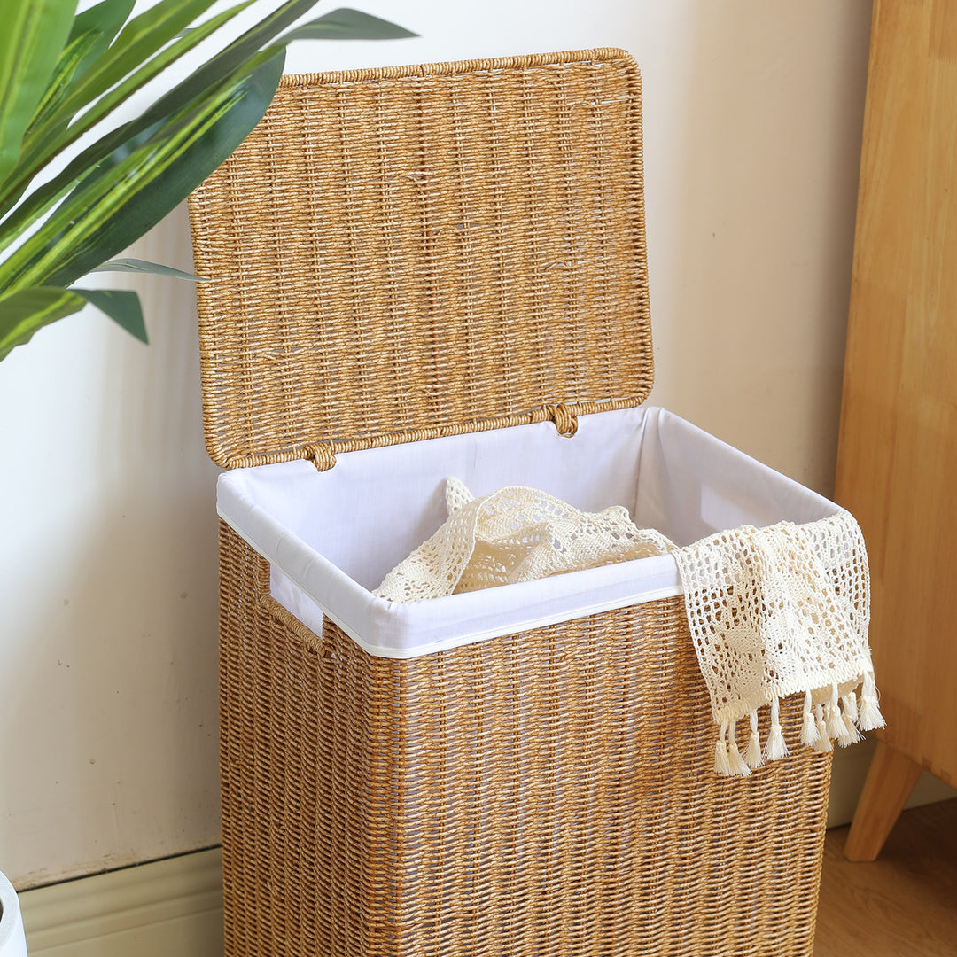 Eco-Friendly Woven Storage Chest Bowlift
