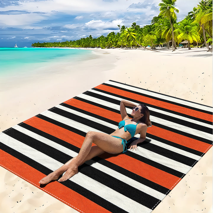 Mandala Design Beach Mat Bowlift