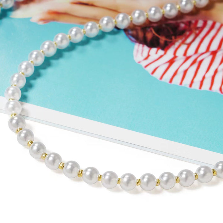 Pearl Beaded Eyewear Chain Bowlift