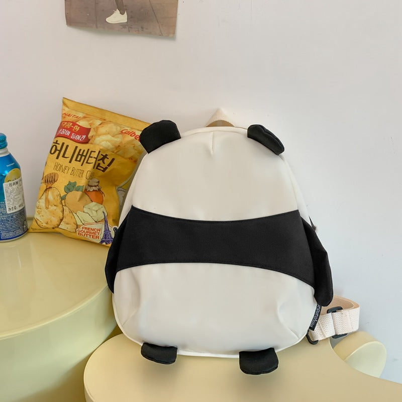 Panda-Themed Cute Mini Backpack